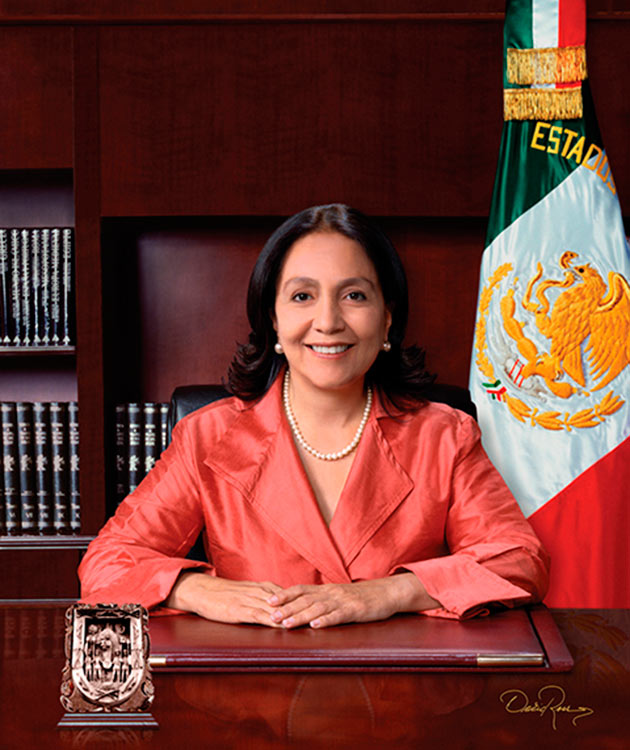 Amalia Dolores García Medina - Gobernadora de Zacatecas 2004-2010 - David Ross - Fotógrafo de Gobernadores