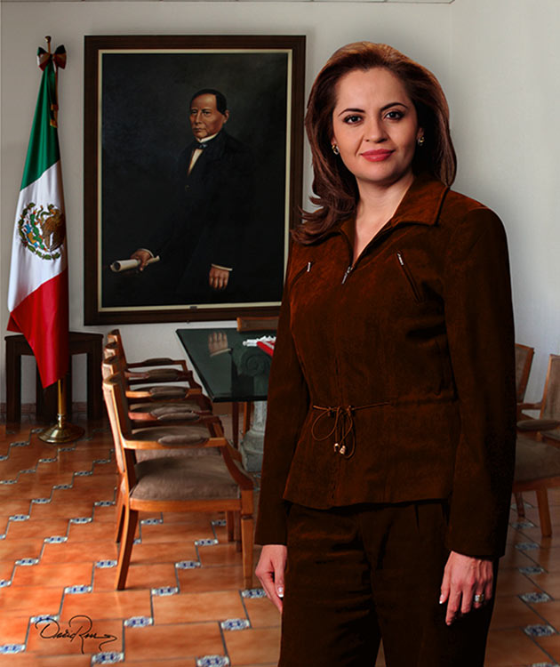 Ana Lilia Herrera Anzaldo - Presidenta Municipal de Metepec 2009-2012 - David Ross - Fotógrafo de Presidentes Municipales