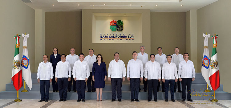 Baja California Sur - Secretarios 2015-2021 - David Ross - Fotografo de Grupos