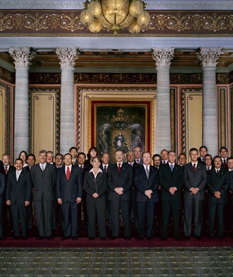 Gabinete Estatal Guanajuato 2000-2006 - David Ross - Fotografo de Grupos