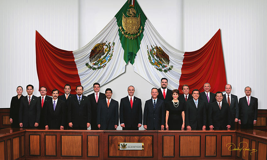 Gabinete Estatal Querétaro 2009-2015 - David Ross - Fotografo de Grupos