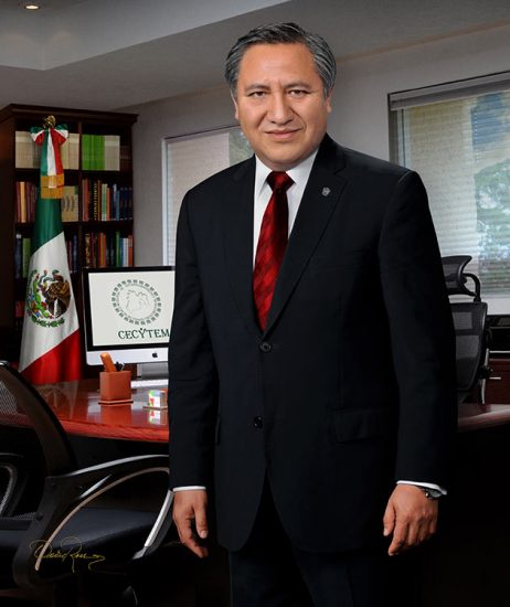 Guillermo Calderón Vega - Director General y Presidente del Comité CECYTEM - David Ross - Fotógrafo de Académicos