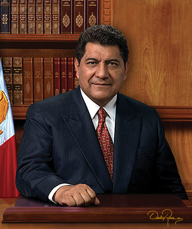 Héctor Israel Ortiz Ortiz - Gobernador de Tlaxcala 2005-2011 - David Ross - Fotógrafo de Gobernadores