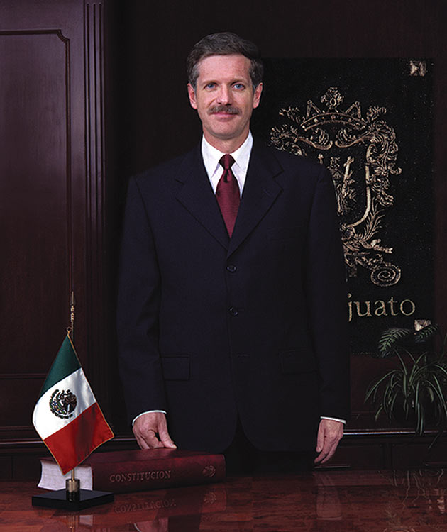 Juan Carlos Romero Hicks - Gobernador de Guanajuato 2000-2006 - David Ross - Fotógrafo de Gobernadores