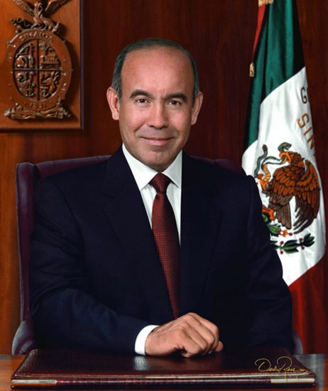 Juan Sigfrido Millán Lizárraga - Gobernador de Sinaloa 1999-2004 - David Ross - Fotógrafo de Gobernadores