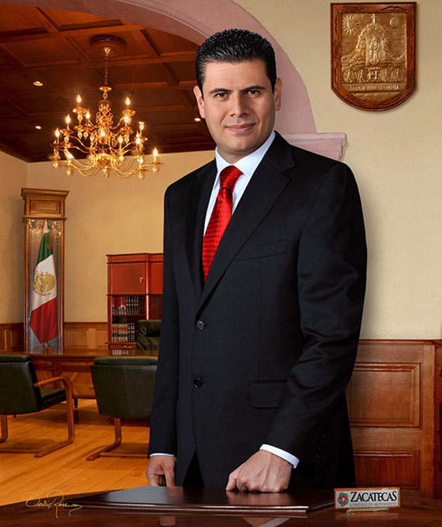 Miguel Alejandro Alonso Reyes - Gobernador de Zacatecas 2010-2016 - David Ross - Fotógrafo de Gobernadores