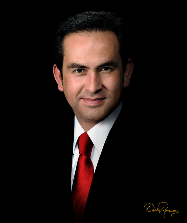 Ricardo Aguilar Castillo - Político mexicano, miembro del Partido Revolucionario Institucional - David Ross - Fotógrafo de Políticos
