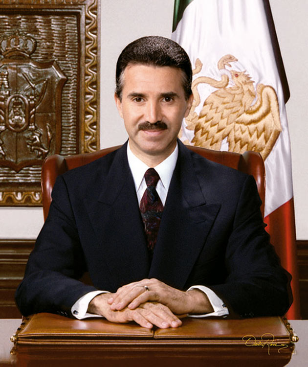Roberto Madrazo Pintado - Gobernador de Tabasco 1995-1999 - David Ross - Fotógrafo de Gobernadores