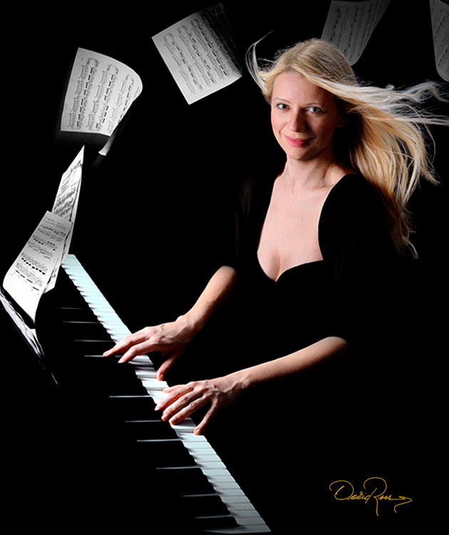 Valentina Lisitsa - Pianista - David Ross - Fotógrafo de Músicos y Artistas
